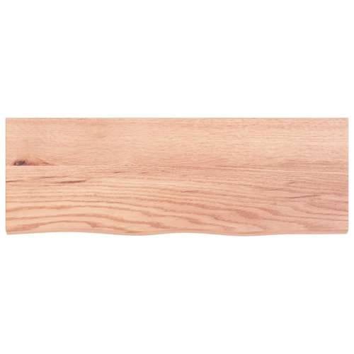 Kupaonska radna ploča svjetlosmeđa 80x30x2 cm tretirano drvo - Svjetlosmeđa 80 x 30 x 2 cm Cijena