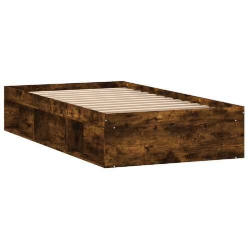 Okvir kreveta boja dimljenog hrasta 90 x 200 cm - Dimljeni hrast 90 x 200 cm Cijena