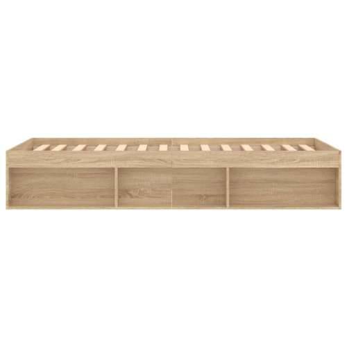 Okvir kreveta boja hrasta sonome 90 x 190 cm - sonoma hrast 90 x 190 cm Cijena