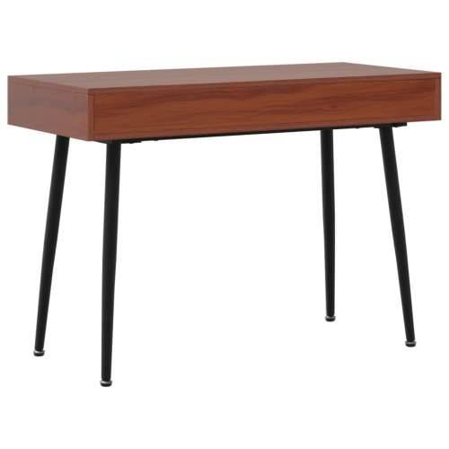 Stol za računalo s ladicom smeđi 110x50x75 cm konstruirano drvo Cijena