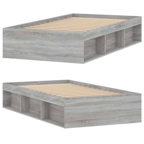 Okvir kreveta boja hrasta sonome 90 x 190 cm - Sivi hrast sonoma 90 x 190 cm Cijena