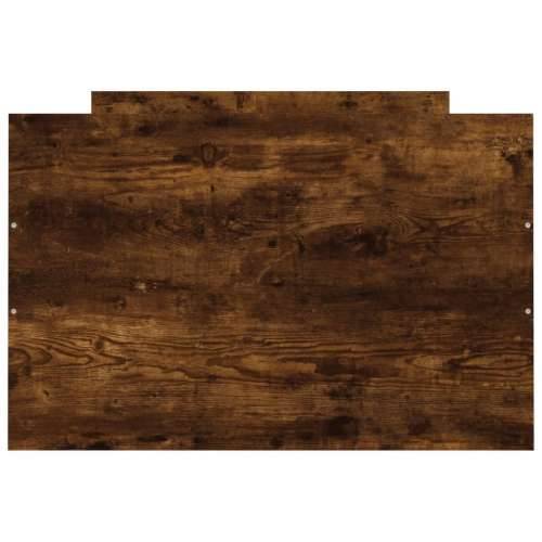 Okvir kreveta s uzglavljem i podnožjem boja hrasta 75 x 190 cm - Dimljeni hrast 75 x 190 cm Cijena