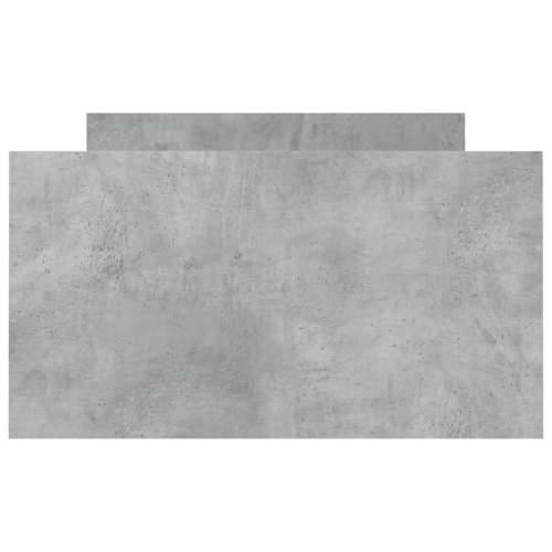 Okvir kreveta s uzglavljem i podnožjem boja betona 90 x 200 cm - Beton siva 90 x 200 cm Cijena