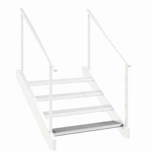 Rešetkasta stepenica 90 x 24 x 7 cm od pocinčanog čelika - 90 x 24 x 7 cm 1 Zavareno kovanjem Cijena