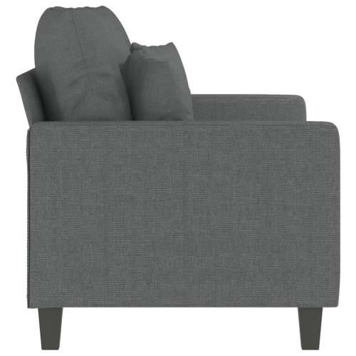 Dvosjed od tkanine tamnosivi 120 cm - Tamno siva 120 cm Cijena