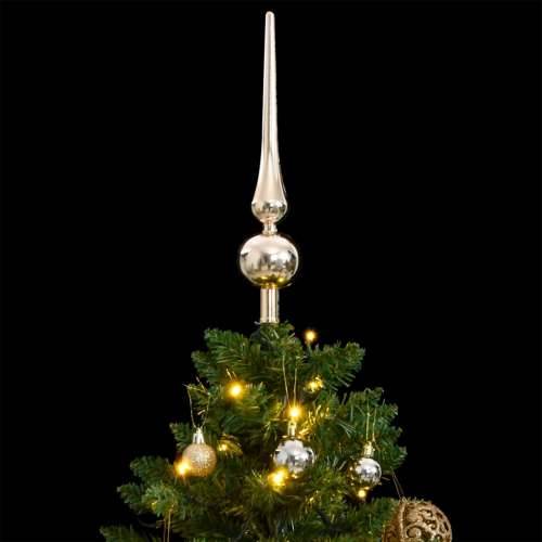 Umjetno božićno drvce 150 LED sa šarkama i kuglicama 120 cm Cijena