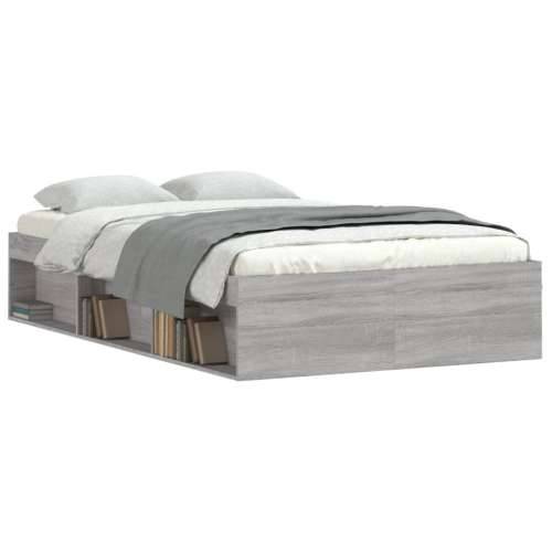 Okvir za krevet boja hrasta 120 x 200 cm - Sivi hrast sonoma 120 x 200 cm Cijena