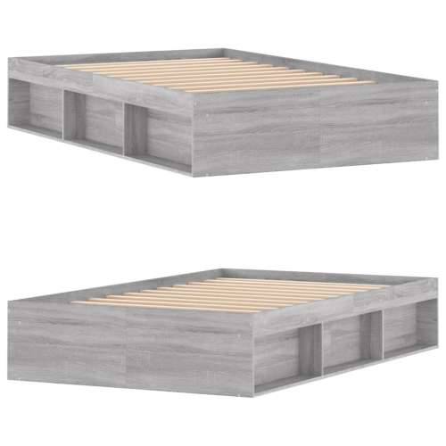 Okvir za krevet boja hrasta 120 x 200 cm - Sivi hrast sonoma 120 x 200 cm Cijena