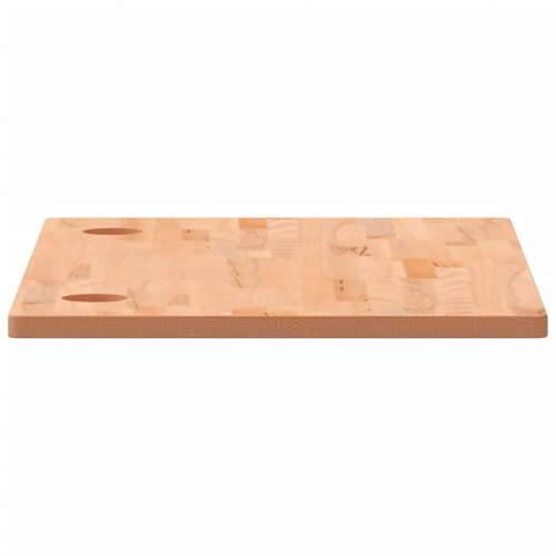 Ploča za radni stol 110 x 60 x 2,5 cm od masivne bukovine - Smeđa 110 x 60 x 2.5 cm Cijena