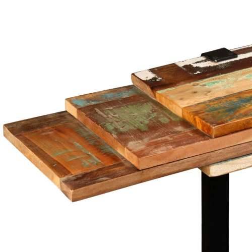 Podesivi konzolni stol od masivnog obnovljenog drva Cijena