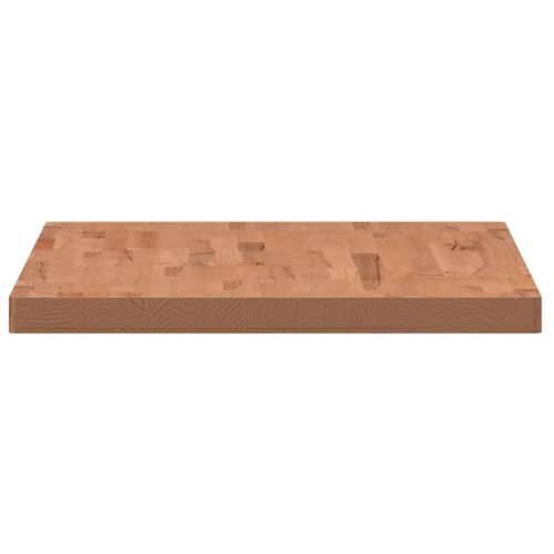 Stolna ploča 100x60x4 cm pravokutna od masivne bukovine - Smeđa 100 x 60 x 4 cm 1 Cijena