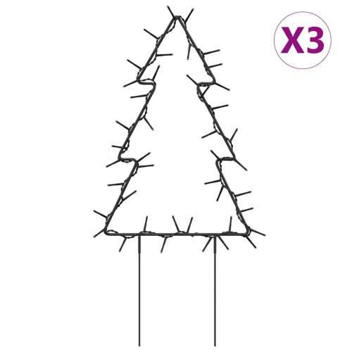 Ukrasna božićna svjetla sa šiljcima 3 kom drvce 50 LED 30 cm - 20 x 30 cm 3 1 Cijena