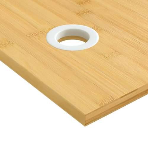 Ploča za radni stol 110x55x1,5 cm od bambusa 110 x 55 x 1.5 cm Ravni Cijena
