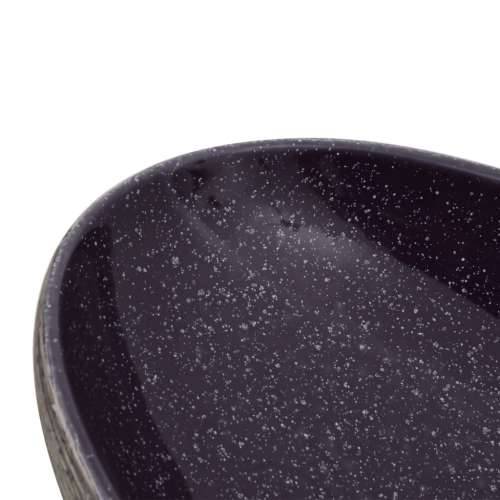 Nadgradni Lavabo - Umivaonik ljubičasto-siv ovalni 59x40x14 cm keramički - Ljubičasta 59 x 40 x 14 cm Cijena