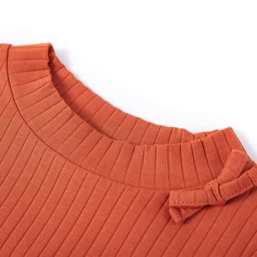 Dječja majica s dugim rukavima tamnonarančasta 92 - orange 92 (1,5 – 2 godine) Cijena