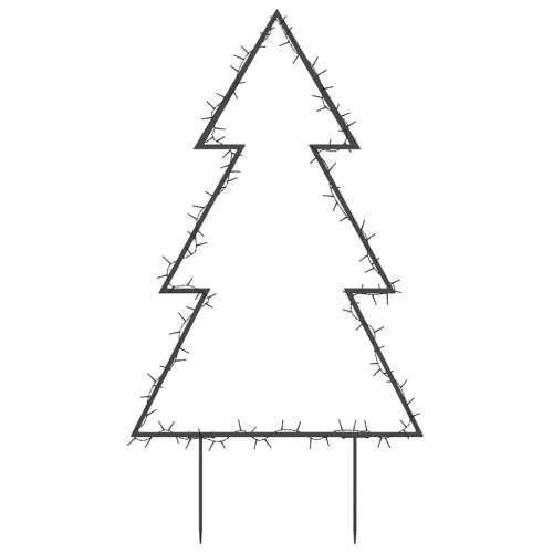 Ukrasno božićno drvce sa šiljcima 115 LED 90 cm - Crna 62 x 90 cm 1 Cijena