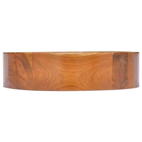 Lavabo - Umivaonik od masivne tikovine Φ 40 x 10 cm Cijena