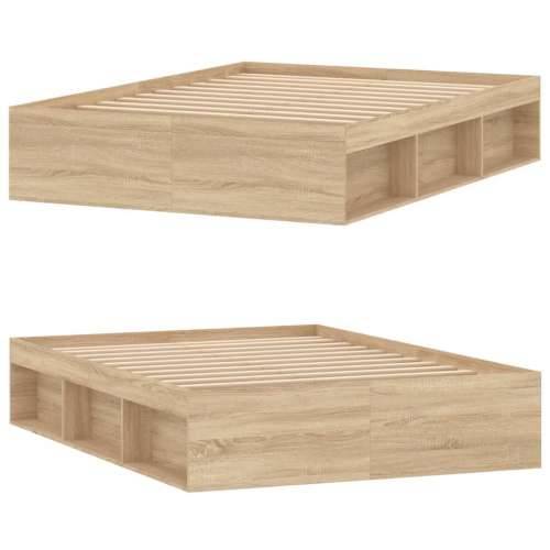 Okvir kreveta boja hrasta sonome 135 x 190 cm bračni - sonoma hrast 135 x 190 cm Cijena