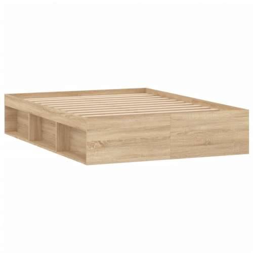 Okvir kreveta boja hrasta sonome 135 x 190 cm bračni - sonoma hrast 135 x 190 cm Cijena