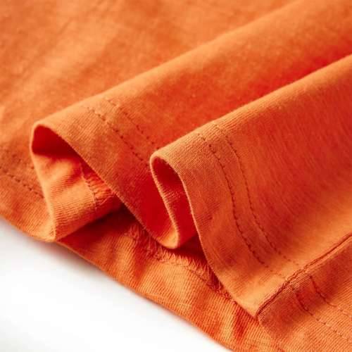 Dječja majica dugih rukava tamnonarančasta 92 - orange 92 (1,5 – 2 godine) Cijena
