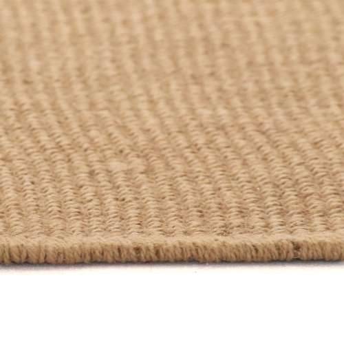 Ukrasni tepih od jute s podlogom od lateksa 80x160 cm prirodni - Svjetlosmeđa 80 x 160 cm Cijena
