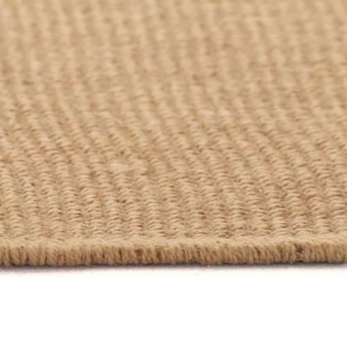 Ukrasni tepih od jute s podlogom od lateksa 120x180 cm prirodni - Svjetlosmeđa 120 x 180 cm Cijena