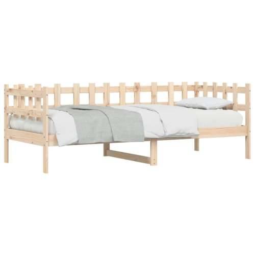 Dnevni krevet bez madraca 80 x 200 cm od masivne borovine Prirodna 80 x 200 cm Cijena