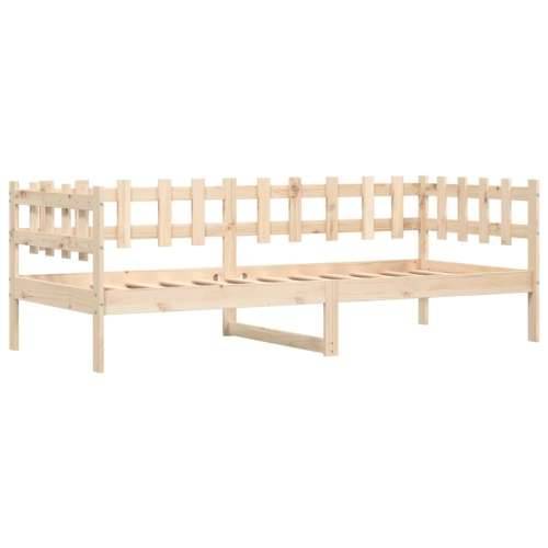 Dnevni krevet bez madraca 80 x 200 cm od masivne borovine Prirodna 80 x 200 cm Cijena
