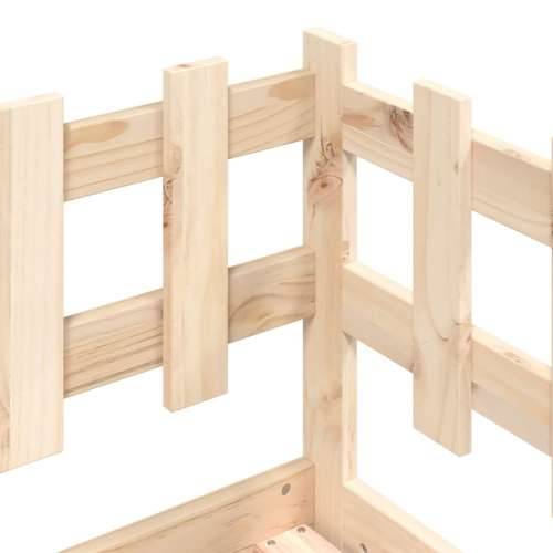 Dnevni krevet bez madraca 80 x 200 cm od masivne borovine Prirodna 80 x 200 cm Cijena