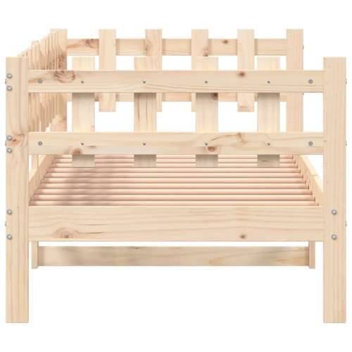 Dnevni krevet bez madraca 90 x 200 cm od masivne borovine - Prirodna 90 x 200 cm Cijena
