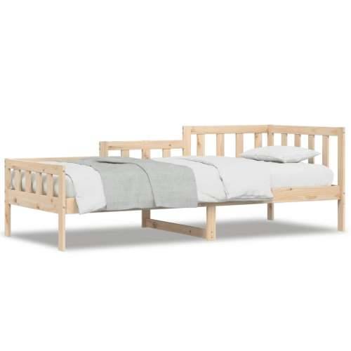 Dnevni krevet bez madraca 90 x 190 cm od masivne borovine Prirodna 90 x 190 cm Cijena