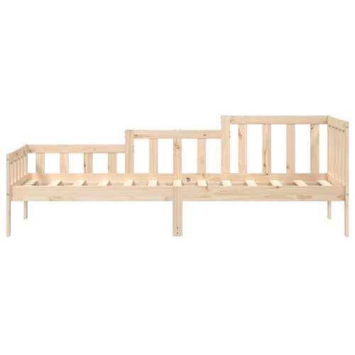 Dnevni krevet bez madraca 90 x 190 cm od masivne borovine Prirodna 90 x 190 cm Cijena