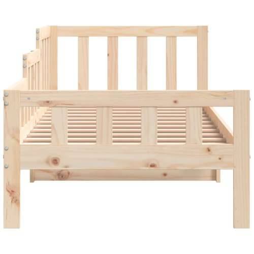 Dnevni krevet bez madraca 90 x 190 cm od masivne borovine Prirodna 90 x 190 cm Cijena