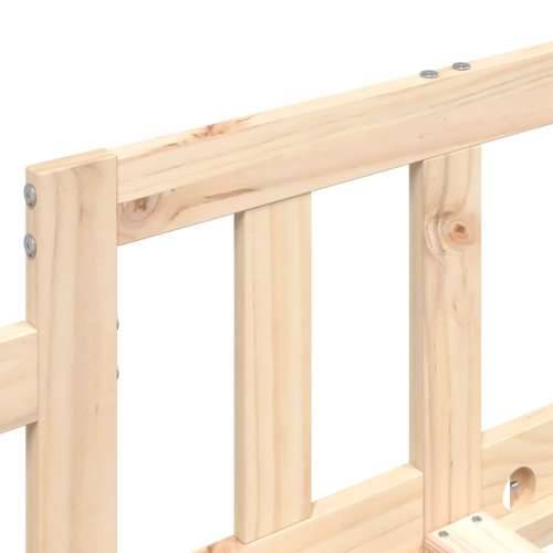 Dnevni krevet bez madraca 90 x 190 cm od masivne borovine Prirodna 90 x 190 cm Cijena