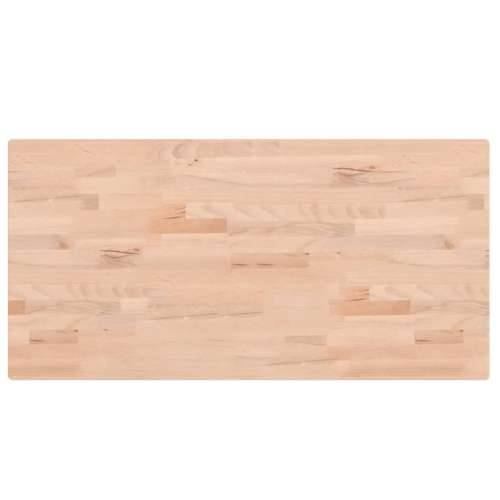 Stolna ploča 100 x 50 x 2,5 cm pravokutna od masivne bukovine - Prirodna 100 x 50 x 2.5 cm 1 Cijena
