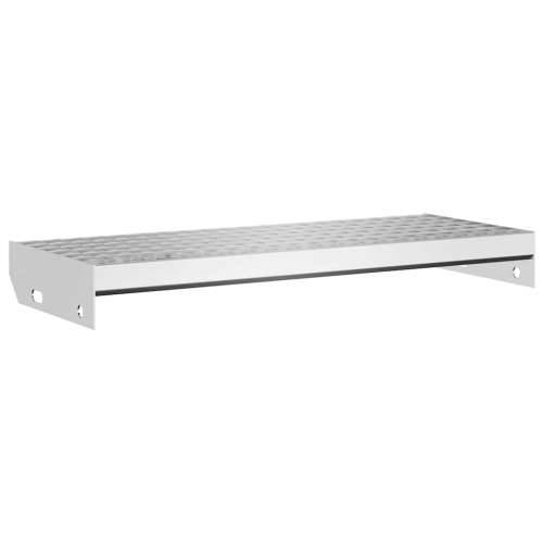 Rešetkasta stepenica 60 x 24 x 7 cm od pocinčanog čelika - 60 x 24 x 7 cm 1 Zaključano pritiskom Cijena