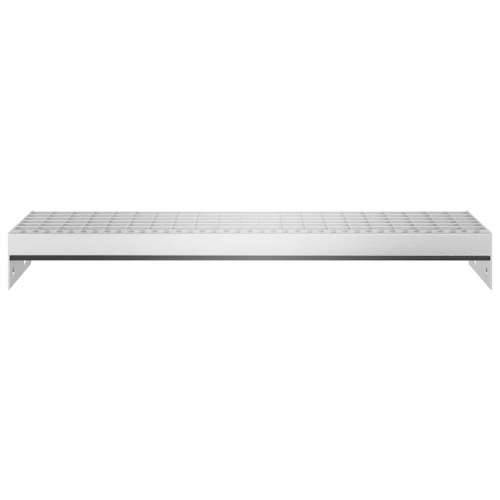 Rešetkasta stepenica 60 x 24 x 7 cm od pocinčanog čelika - 60 x 24 x 7 cm 1 Zaključano pritiskom Cijena