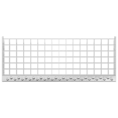 Rešetkasta stepenica 60 x 24 x 7 cm od pocinčanog čelika - 60 x 24 x 7 cm 1 Zaključano pritiskom Cijena
