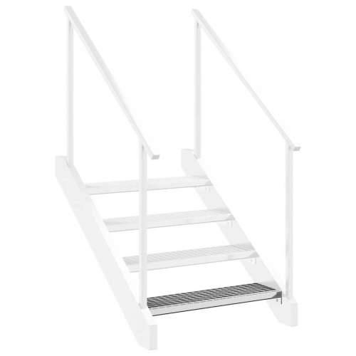 Rešetkasta stepenica 60 x 24 x 7 cm od pocinčanog čelika - 60 x 24 x 7 cm 1 Zaključano pritiskom Cijena