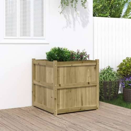 Vrtna sadilica 70 x 70 x 70 cm od impregnirane borovine - Prirodno impregnirano 1 Cijena