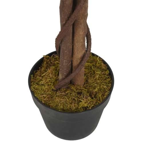 Umjetno stablo fikusa 630 listova 120 cm zeleno - 120 cm 1 Cijena