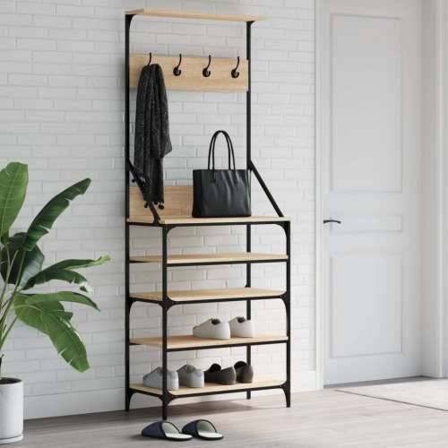 Stalak za odjeću i cipele boja hrasta sonome 70x34x184 cm - sonoma hrast 70 x 34 x 184 cm 1 Cijena