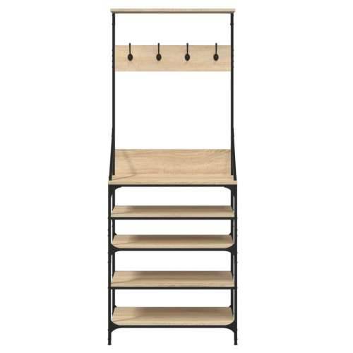 Stalak za odjeću i cipele boja hrasta sonome 70x34x184 cm - sonoma hrast 70 x 34 x 184 cm 1 Cijena