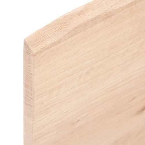 Kupaonska radna ploča 100 x 40 x 2 cm netretirano masivno drvo - Prirodna 100 x 40 x 2 cm Cijena