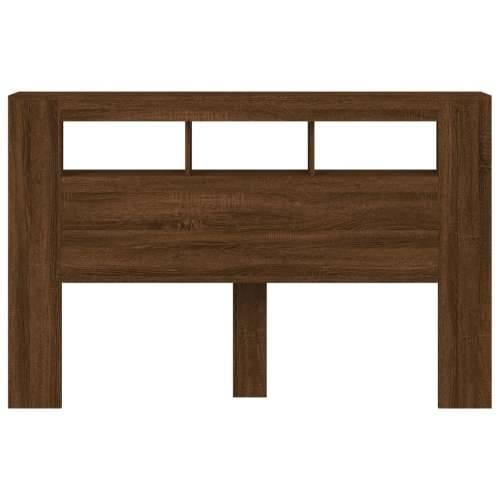LED uzglavlje boja smeđeg hrasta 160 x 18,5 x 103,5 cm - Smeđi hrast 160 x 103.5 cm 1 Cijena