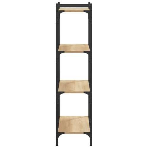 Regal za knjige s 4 razine boja hrasta 80 x 30 x 120 cm drveni - sonoma hrast 1 120 cm 80 cm Cijena