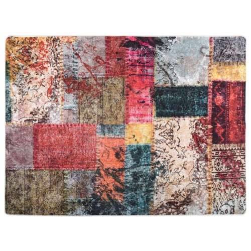Perivi tepih raznobojni 400 x 300 cm protuklizni - Patchwork 400 x 300 cm Cijena