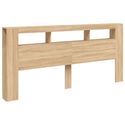 LED uzglavlje boja hrasta sonome 220x18,5x103,5 cm - sonoma hrast 220 x 103.5 cm 1 Cijena