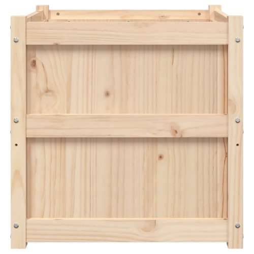 Vrtna sadilica 60 x 60 x 60 cm od masivne borovine - Prirodna boja bora 1 Cijena