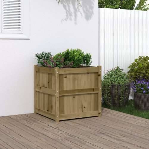 Vrtna sadilica 60 x 60 x 60 cm od impregnirane borovine - Prirodno impregnirano 1 Cijena